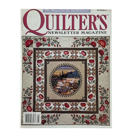 Quilter's Newsletter Magazine Vintage 1998 Lot of 5 - Picture 5 of 6